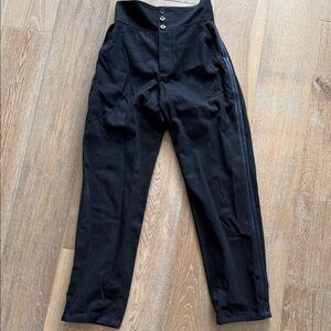 Marc by Marc Jacobs vintage black and navy button fly sailor trouser l